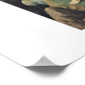 Poster St.John L'Évangéliste, Patmos De Hans Memling (Coin)