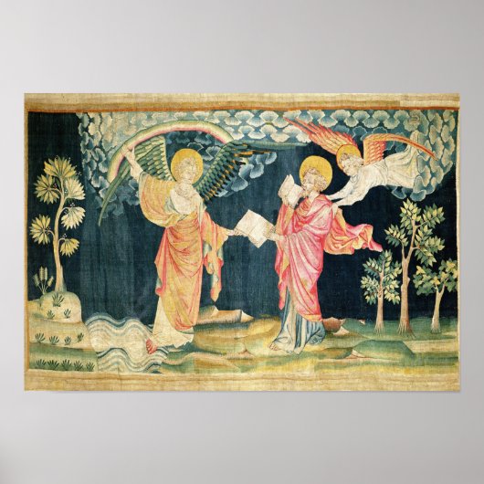 Poster St. John Manger le livre (Devant)