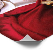 POSTER ST JOHN PAUL II ET MADONNA. (Coin)