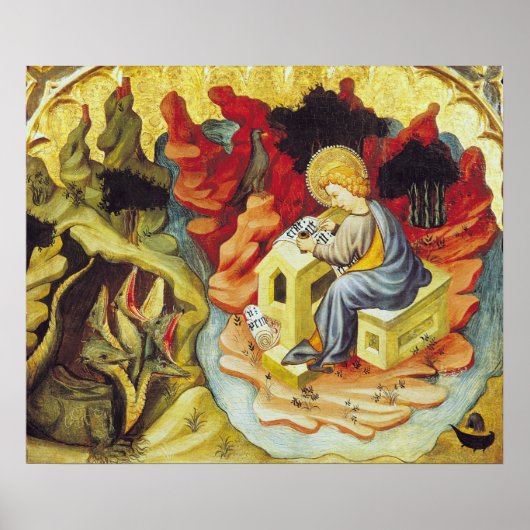 Poster St. John sur Patmos (Devant)