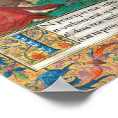 Poster St John the Evangelist - Manuscrit médiéval (Coin)