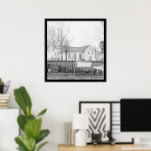 Poster St. John's Church à Richmond, VA 1865 (Bureau à domicile)