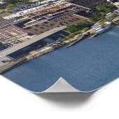 Poster St. John's, Terre-Neuve, Canada, le littoral (Coin)