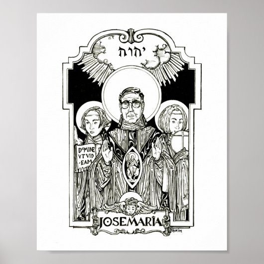 Poster St. Josemaria Escriva (Devant)
