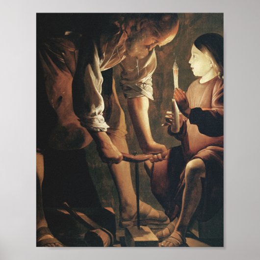Poster St. Joseph Le Charpentier (Devant)