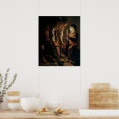 Poster St. Joseph, le charpentier (Cuisine)
