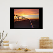 Poster St. Joseph Pier Light, MI HI RES (Cuisine)