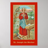 Poster St. Joseph the Worker (BK 31) (Devant)