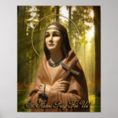 Poster St Kateri Tekakwitha (Devant)