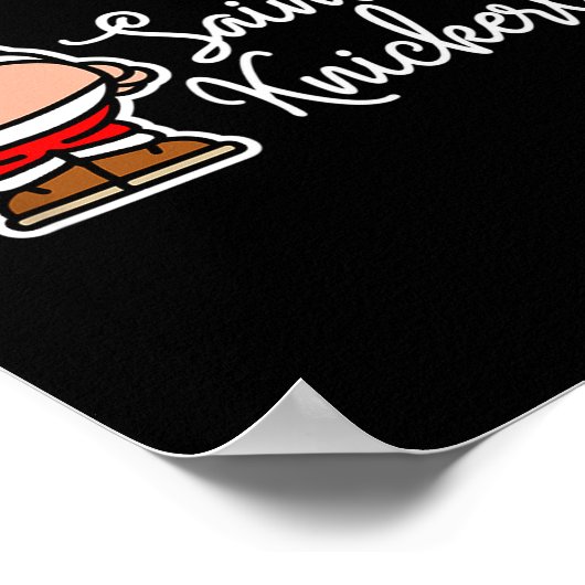 Poster St. Knickerless Funny Mooning Santa Claus Christma (Coin)