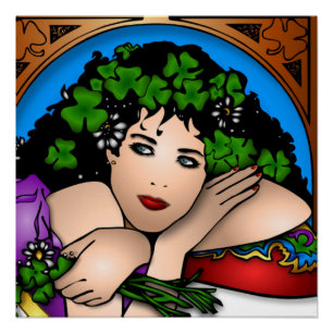 POSTER ST. LA FILLE DE PATRICK