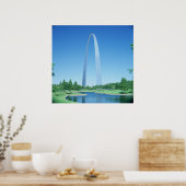POSTER ST. LOUIS ARCH (Cuisine)
