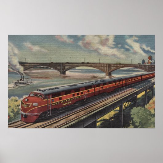 Poster St. Louis, Missouri (Devant)