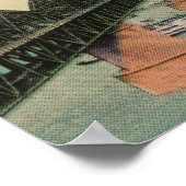 Poster St. Louis, Missouri - Grandes Lettres Scènes 2 (Coin)