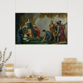 Poster St. Louis Pardonning Mauclerc (Cuisine)