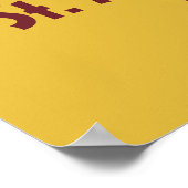 Poster St Margaret avec le dragon et la bannière de résur (Coin)