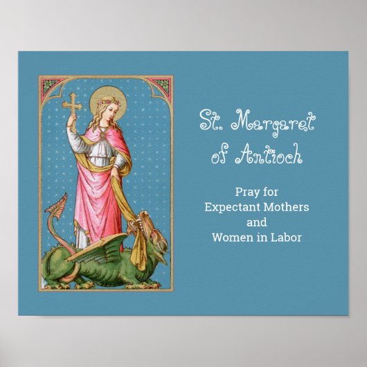 Poster St. Margaret d'Antioche (SAU 038) (Devant)