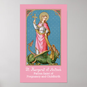 Poster St. Margaret d'Antioche (SAU 038)