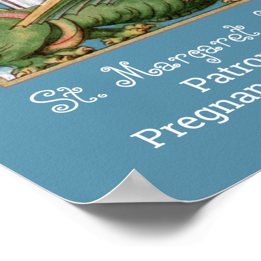 Poster St. Margaret d'Antioche (SAU 038) (Coin)