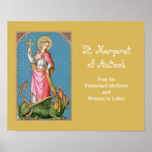 Poster St. Margaret d'Antioche (SAU 038)