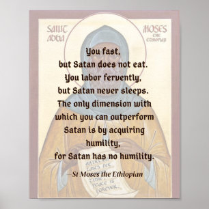 Poster St Mark Humilité Imprimer