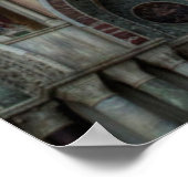 Poster St. Marks et lampe, Venise, Italie (Coin)