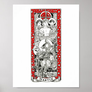 Poster St. Martin de Tours 8" x 10" Imprimer