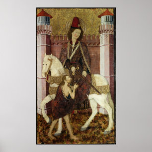 Poster St. Martin Sharing his Coat