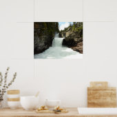 Poster St. Mary Falls I au parc national des Glaciers (Cuisine)