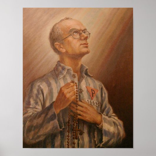 Poster St Maximilian Kolbe (Devant)