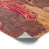 Poster St. Michael Aigles de pesage, d'un retable (Coin)