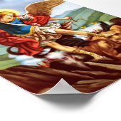 Poster St Michael Archangel San Miguel Arcangel (Coin)