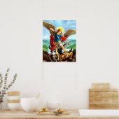 Poster St Michael Archangel San Miguel Arcangel (Cuisine)