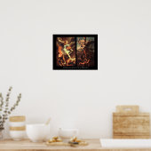 Poster St MICHAEL ARCHANGEL VANGUISHING SATAN (Cuisine)
