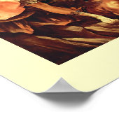 Poster St MICHAEL ARCHANGEL VANGUISHING SATAN (Coin)