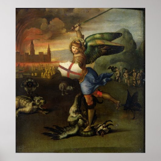 Poster St. Michael, c.1503-05 (Devant)