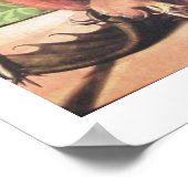 POSTER ST. MICHAEL, DRAGON ET JUSTICE (Coin)