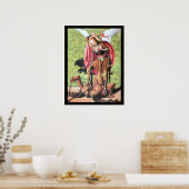 POSTER ST. MICHAEL, DRAGON ET JUSTICE (Cuisine)