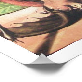 POSTER ST. MICHAEL, DRAGON ET JUSTICE (Coin)