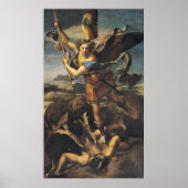 Poster St. Michael écrasant le démon, 1518 (Devant)