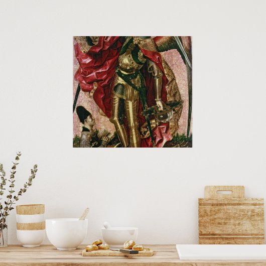 Poster St. Michael et le Dragon (Cuisine)