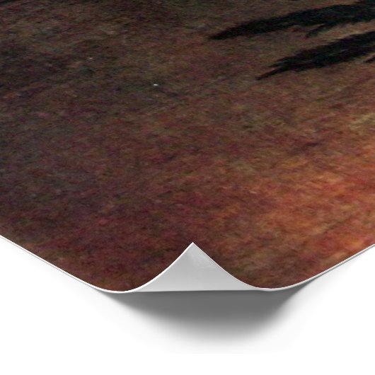 Poster St MICHAEL ET LE DRAGON (Coin)