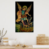 Poster St. Michael La toile ArchAngel Imprimer (Cuisine)