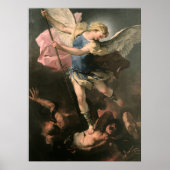 Poster St. Michael, Luca Giordano (Fa Presto) (Devant)