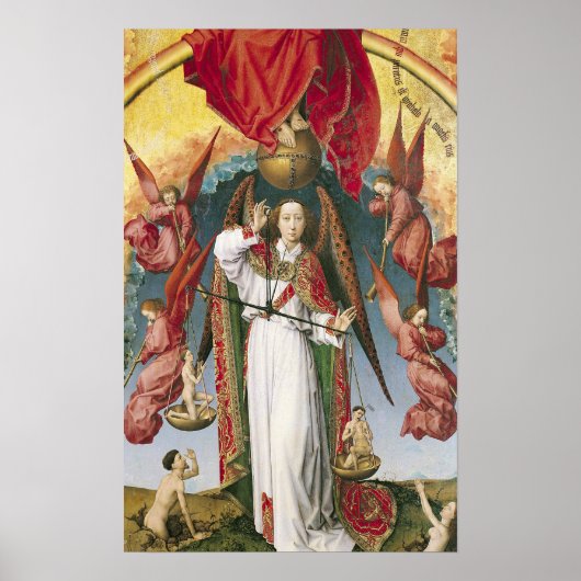 Poster St. Michael Peser les âmes (Devant)