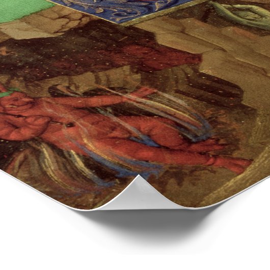 Poster St. Michael Slay le dragon (Coin)