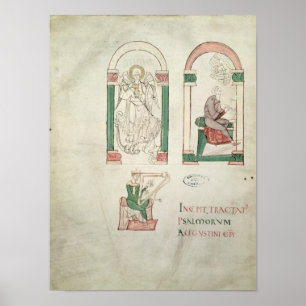 Poster St Michael, St Augustine et St David