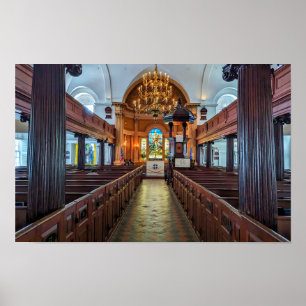 Poster St. Michael's : Echos du passé de Charleston