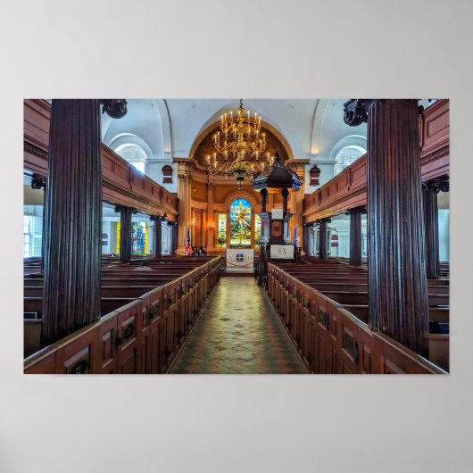 Poster St. Michael's : Echos du passé de Charleston (Devant)