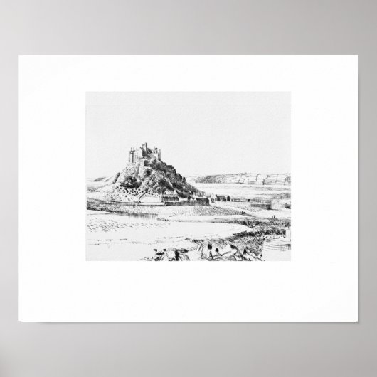 Poster St. Michael's Mnt Cornwall Impression, Eleanor M H (Devant)